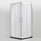 Zamówione drzwi prysznicowe z aluminium z kwadratowym rogiem i powłoką