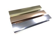 Polerowany stop aluminium 6463 Profile prysznicowe srebrne złoto i szampan