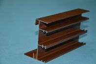 Profil aluminiowy 6063-T5 do budynków mieszkalnych w kolorze drewnianym