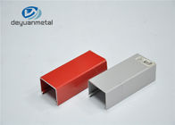Standardowe profile aluminiowe z czerwoną powłoką proszkową, przesuwne w stylu otwartym GB/75237-2004
