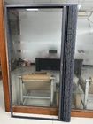 Aluminiowe składane drzwi przesuwne i okna bez komarów bez UV