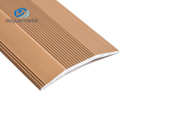 Anodowana aluminiowa listwa podłogowa, listwa progowa 160Mpa z aluminium