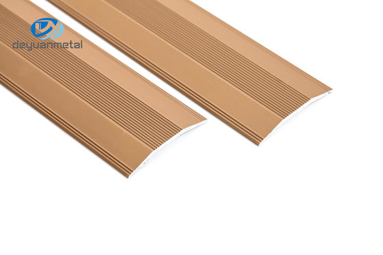 Anodowana aluminiowa listwa podłogowa, listwa progowa 160Mpa z aluminium