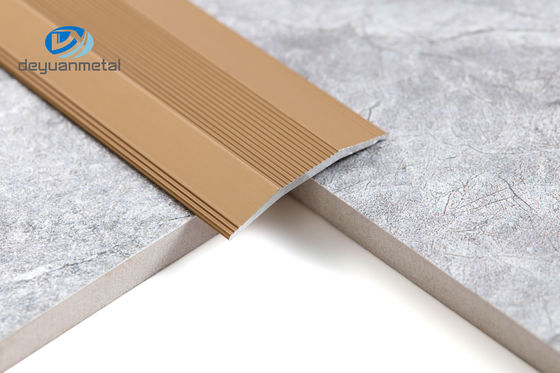 Anodowana aluminiowa listwa podłogowa, listwa progowa 160Mpa z aluminium