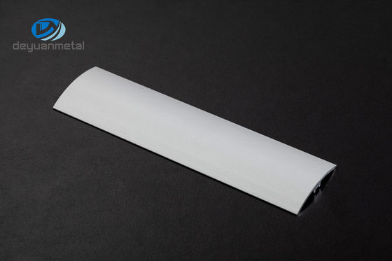 6463 Aluminiowa listwa progowa podłogowa, T6 Metalowe wykończenie krawędzi podłogi 12 mm