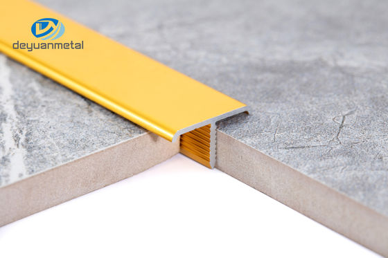 4-milimetrowe aluminiowe profile typu T, wytłaczane aluminium w kształcie T6 w kształcie litery T GB Zatwierdzony jasny kolor