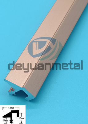 Elektroforeza Profil aluminiowy T Slot, aluminiowe profile T 6063