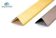 Kąt wykończenia Profil aluminiowy typu L 0,8-1,5 mm Grubość T5 T6 złoty kolor