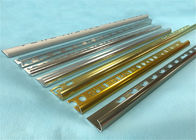 Dostosowane kolorowe aluminiowe profile wykończeniowe narożne 5 lat gwarancji Wysokość 10 mm