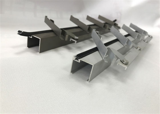 Obrobione cnc części aluminiowe serii 6000, aluminiowe żaluzje okienne z wykrawaniem