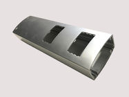Jasne szczotkowanie Profile aluminiowe CNC Powłoka cyfrowa Kolor srebrny Grubość 1,4 mm