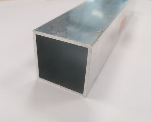 Profili wytłaczających aluminiowych rur kwadratowych o grubości 2 mm