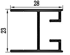 Afryka Południowa Aluminiowe profily ekstruzyjne okienkowe do patio Powłoka powłoka 6063