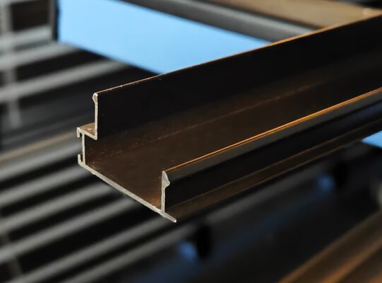 6063 Profile do wytłaczania okienkowych z aluminiowego patio powłoka proszkowa