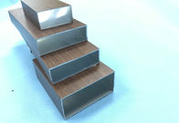 Drewniane wytłoczki aluminiowe kwadratowe ze stopem 6060 6061 6063 6082