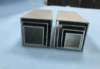 Anodowane kwadratowe profile aluminiowe o grubości od 0,7 mm do 6 mm