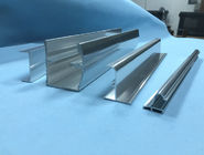Aluminiowe dekoracyjne profile prysznicowe do polerowania srebra Certyfikat ISO9001 SGS