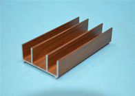 Powłoki proszkowe 6063-T5 Profile aluminiowe do wytłaczania drewna