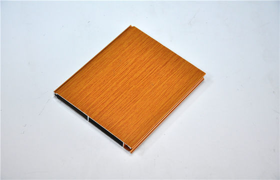 Profile aluminiowe o strukturze drewna do mebli budowlanych, stop 6063-T5