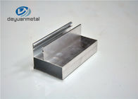 Profile wytłaczane ze stopu aluminium 6063 T5, wykończone aluminium, z cięciem / wierceniem / gwintowaniem