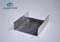 Chemiczne / mechaniczne polerowane standardowe profile wytłaczane z aluminium do salonu