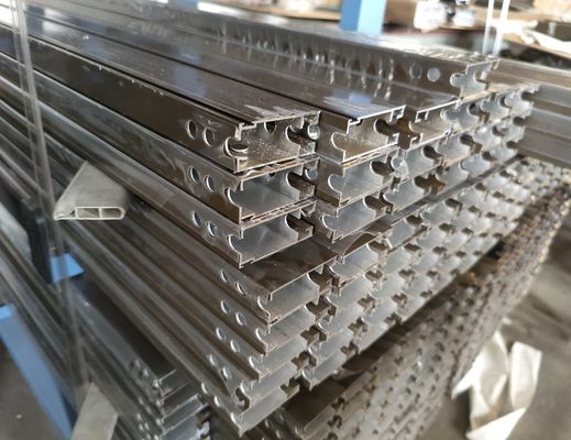 Aluminium Afryka Południowa Profili przesuwnych okien Powór powłoka Czarny Biały